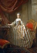 Laurent Pecheux Portrait of Princess Maria Luisa of Parma France oil painting artist